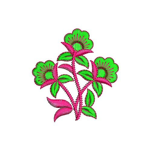 Natural Looking Patch Embroidery Design 23186