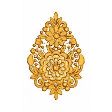 Indian Butta Embroidery Design 23195