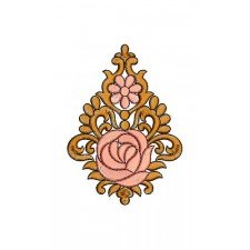 Saree Border Applique Embroidery Design 23196