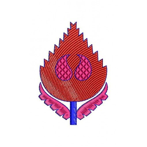 Shirt Pocket Patch Embroidery Design 23215