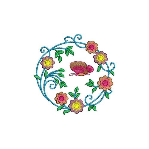 Colorful Embroidery Butterfly Patch Design 23220