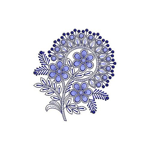Poinsettia Flower Applique Embroidery Design 23290