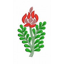 Latest Flower Patch Embroidery Design 23293