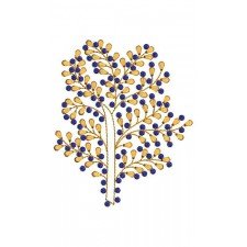 Tree Pot Embroidery Designs 23294