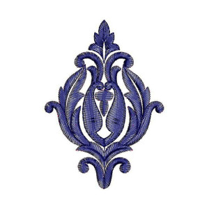 Free Hand Applique Design 23468