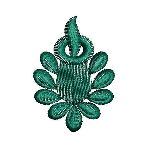 Unique Pattern Of Applique Embroidery Design 23485