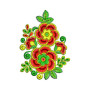 Computer Programmable Embroidery Design 23491