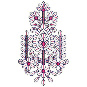 Captivate Applique Embroidery Design 23600