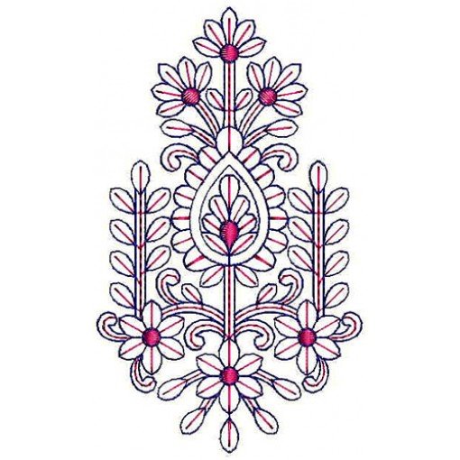 Captivate Applique Embroidery Design 23600