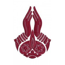 Distinctive Applique Embroidery Design 23606