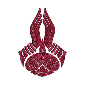 Distinctive Applique Embroidery Design 23606