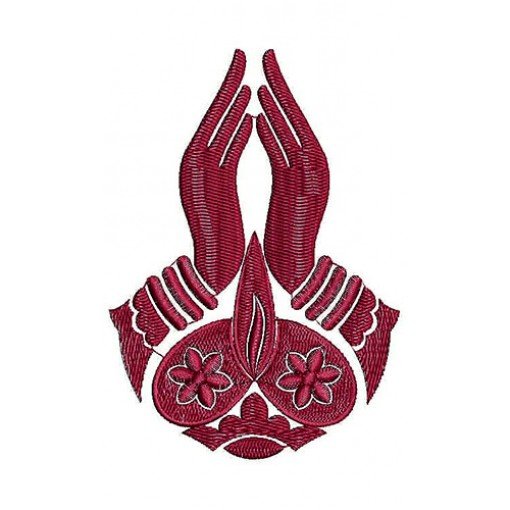 Distinctive Applique Embroidery Design 23606