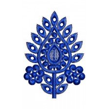 Tree Plant Applique Embroidery Design 23619