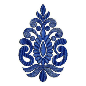 Free Hand Applique Design In Embroidery 23683