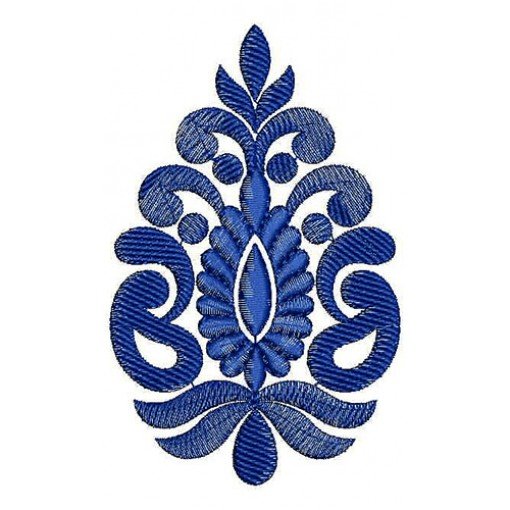 Free Hand Applique Design In Embroidery 23683