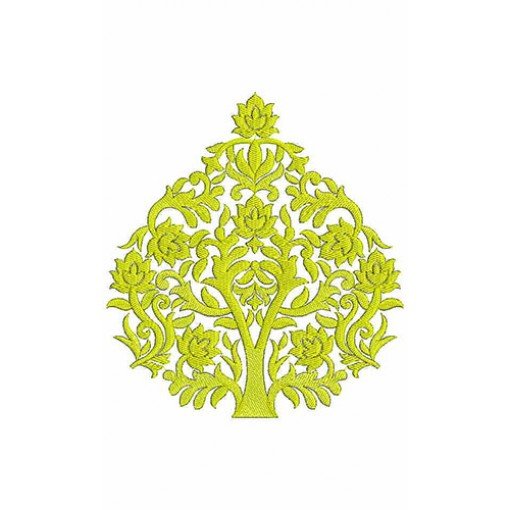 Little Tree Plant Applique Embroidery Design 23701