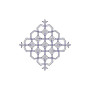 Little Squares Chain Stitch Applique Design 23739