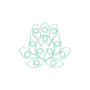 Different Shape Chain Stitch Applique Design 23744