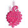 Unique Applique Embroidery Design 23776
