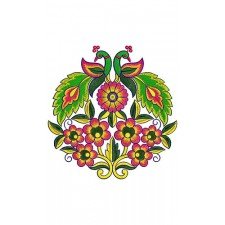 Splendid Applique Embroidery Design 23816