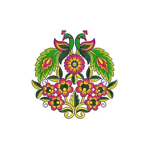 Splendid Applique Embroidery Design 23816