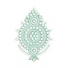 Exotic Applique Design In Embroidery 23827