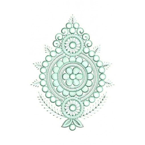 Exotic Applique Design In Embroidery 23827