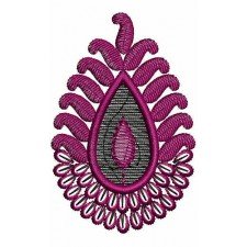 Mango Applique Embroidery Design 23838