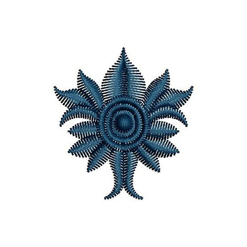 Different Flower Applique Embroidery Design 23959