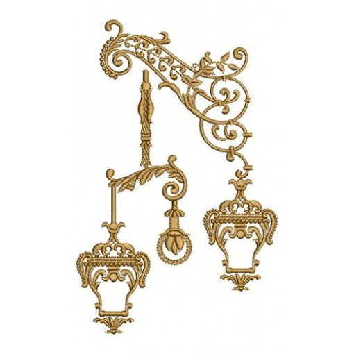 Outdoor Wall Lamp Applique Design 23974