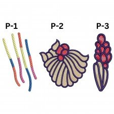 Peony Embroidery Flower Peony Embroidery Flower