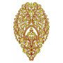 Pop Head Gear Embroidery Design 24005