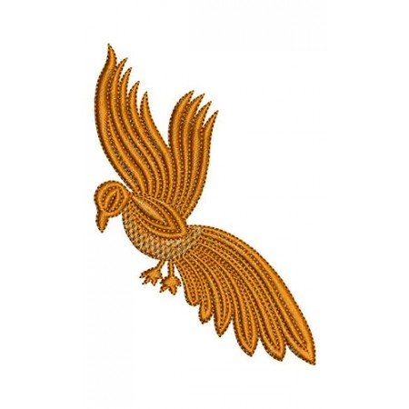 Bird Applique In Embroidery Design 24059
