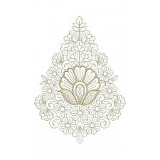 Beguiling Applique Embroidery Design 24087