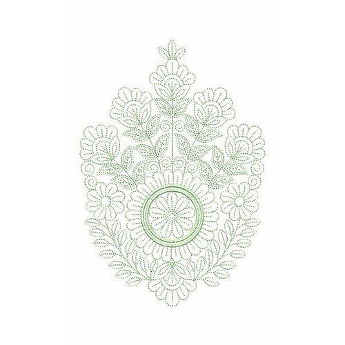 Frabjous Applique Embroidery Design 24095