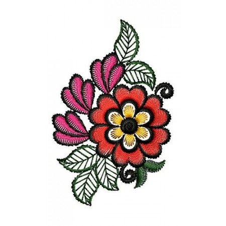 Massive Flower Embroidery Design 24125