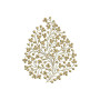Vine Plant Applique Embroidery Design 24133