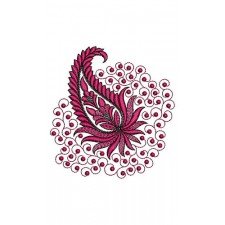 Artistic Mango Design Applique Embroidery 24135