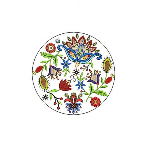 Embellish Applique Design In Embroidery 24170