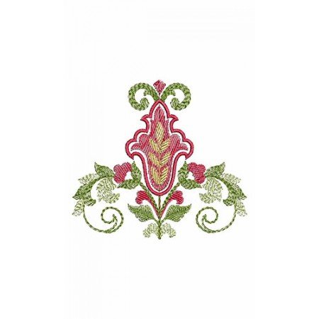 Perceptible Design In Applique Embroidery 24204