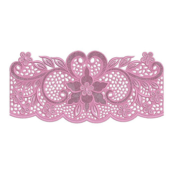 Free Standing Big Border Design In Embroidery 24317