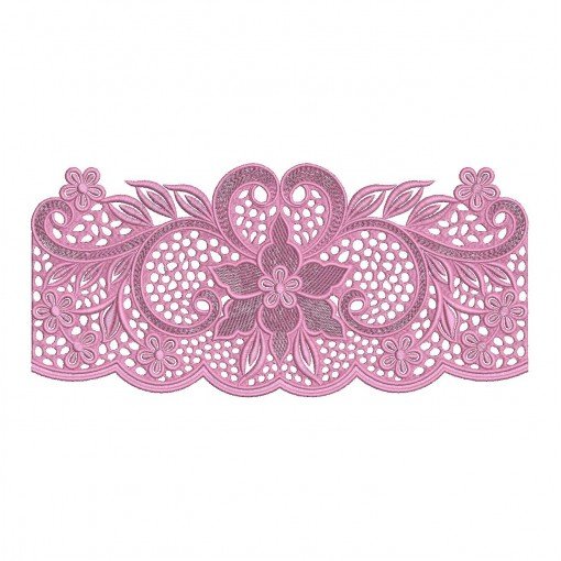 Free Standing Big Border Design In Embroidery 24317