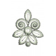 Little Spiral Applique Design In Embroidery 24400