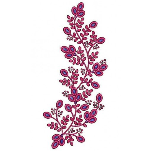 Charming Applique Design In Embroidery 24402