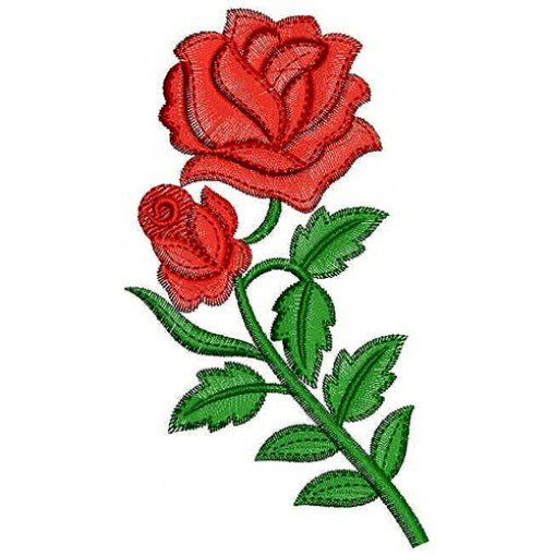 Long Stitch Embroidery Applique Design 24414