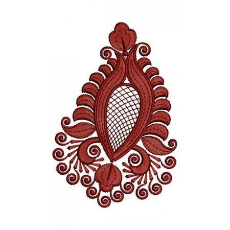 Simple Applique Design In Embroidery 24451