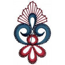 Simple Design In Applique Embroidery 24456