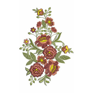 Congenial Applique Embroidery Design 24522