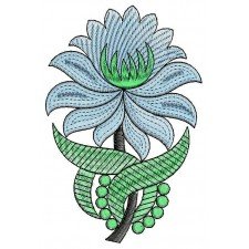 Lotus Flower Embroidery Design 25170