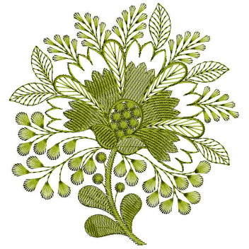 Pillow Applique Embroidery Design 25175
